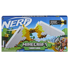 Nerf Minecraft Sabrewing Bow motorized blasting for rapid rounds
