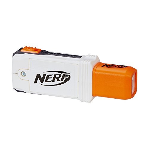 Nerf Modulus Tactical Light mounted on blaster for tactical play