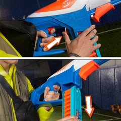 Nerf N Series eyewear recommended for safe play.