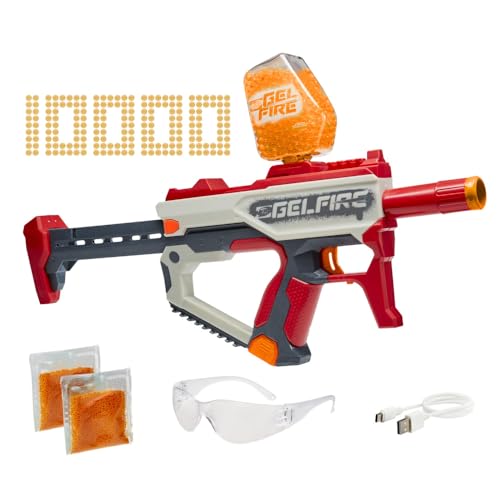 Nerf Pro Gelfire 800-round hopper ready for extended blasting sessions.