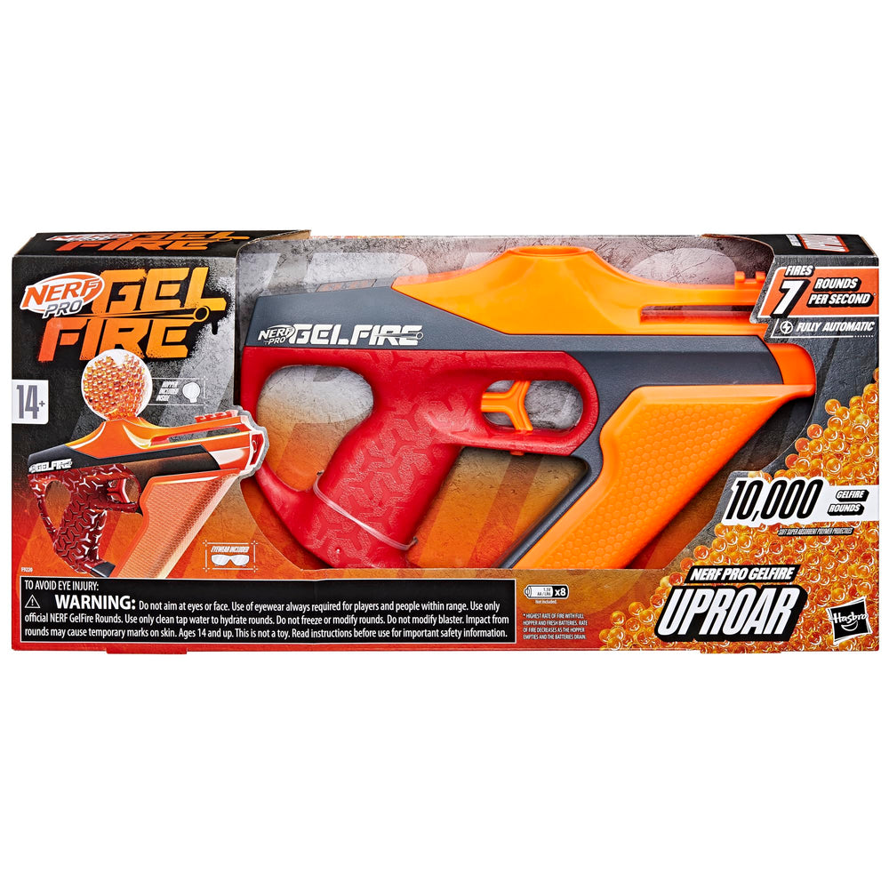 Nerf Pro Gelfire hydrated rounds in hydration process ready for burst