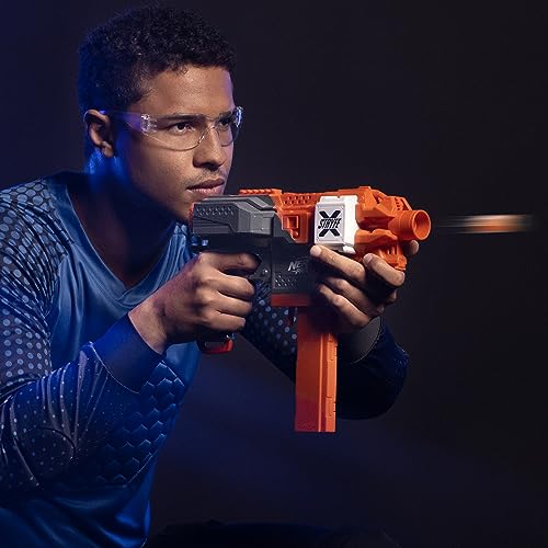 Nerf Pro Stryfe X protective eyewear included for safer play