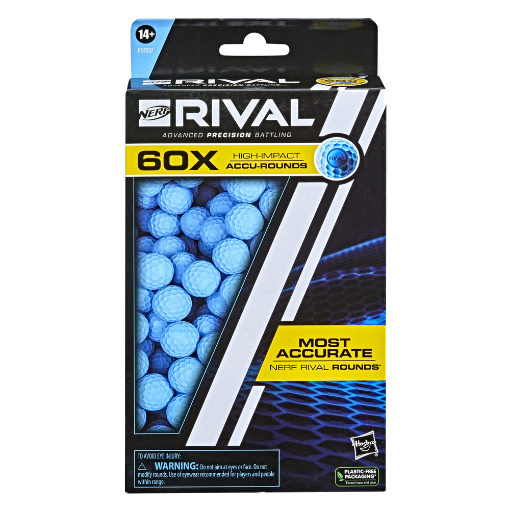 Nerf Rival 60 Accu-Round refill multicolor ready for action