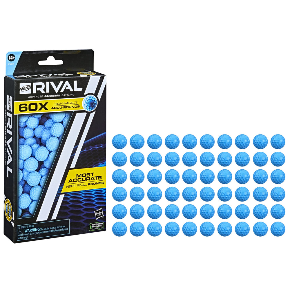 Nerf Rival 60-round refill pack in holder, ready to reload