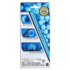 Nerf Rival Accu-Round refill pack shows 50 rounds for quick refills.