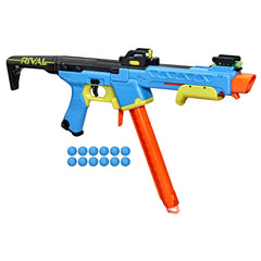 Nerf Rival Pathfinder XXII-1200 with removable 12-round magazine for quick reloads.