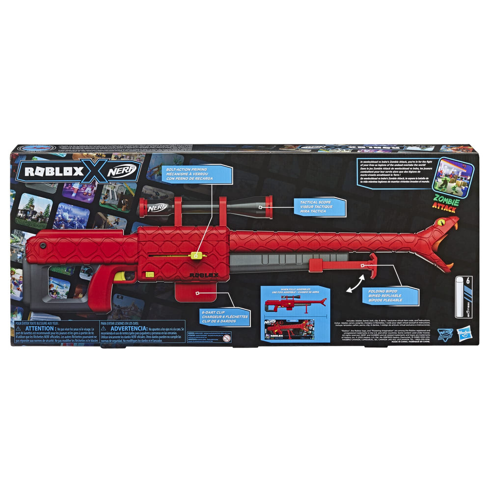 Removable 6-dart clip included for faster reloads.
