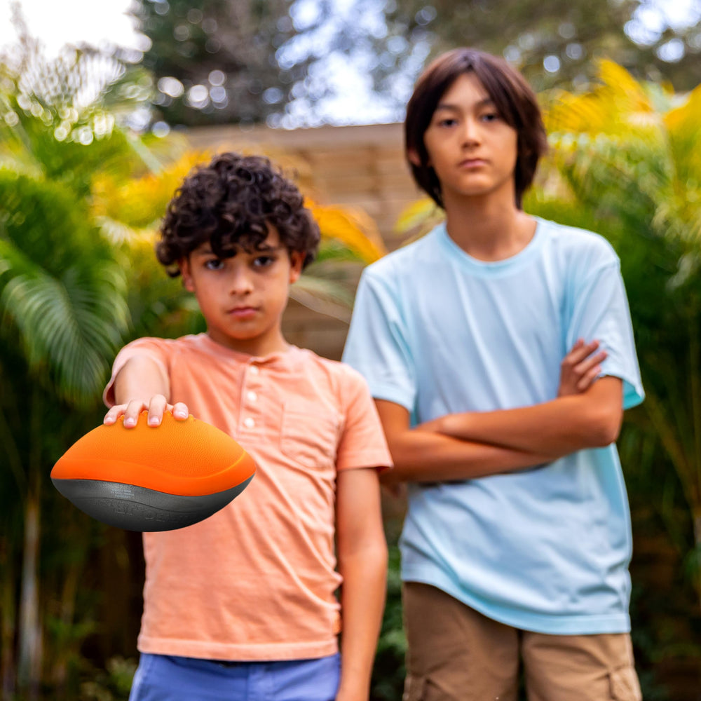 NERF Turbo Jr. foam football helping kids learn basics with a lightweight design