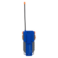 Nerf walkie talkie belt clip shown for hands-free carry