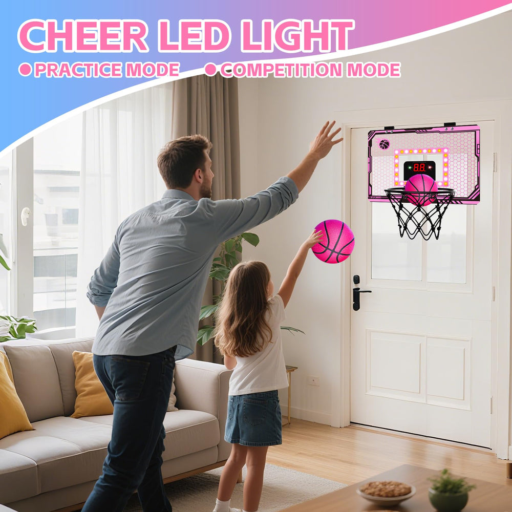 NESAPTO electronic scoreboard tracks scores while two cheering modes boost excitement.