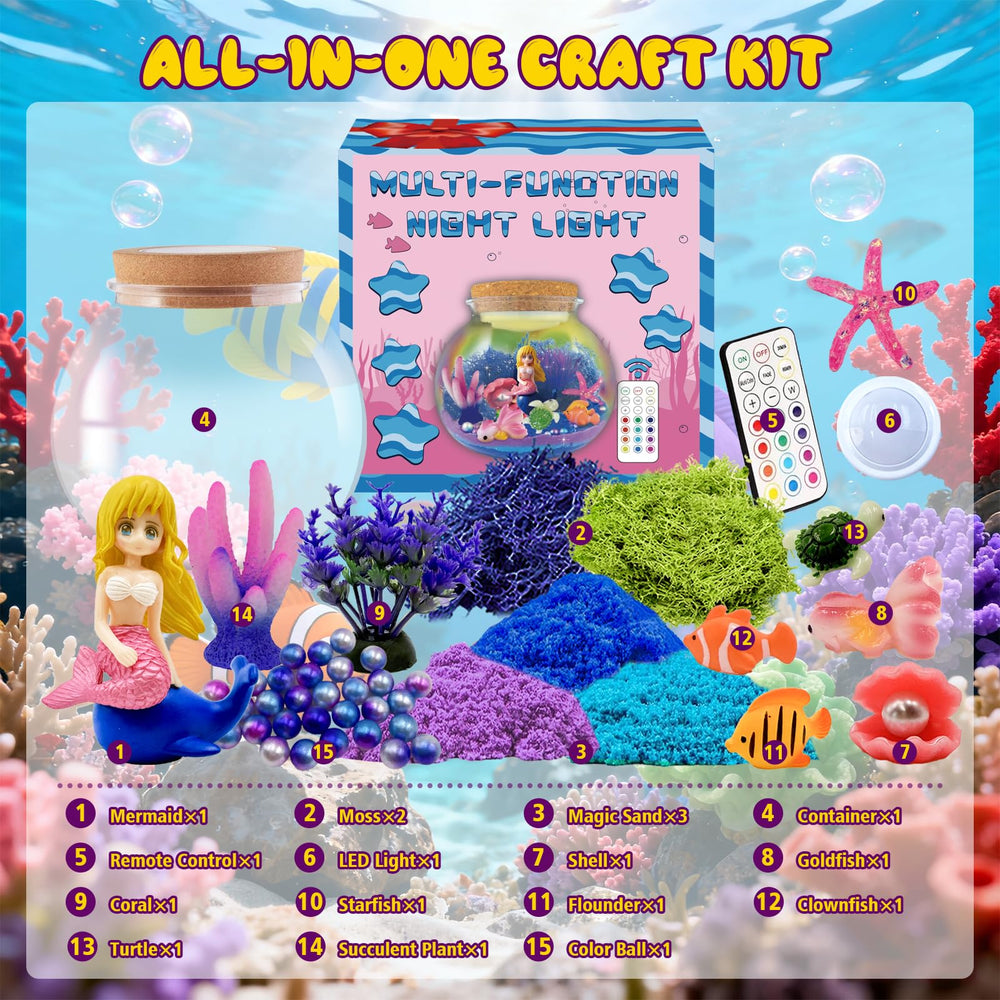 NESAPTO clear jar ready for an underwater world display