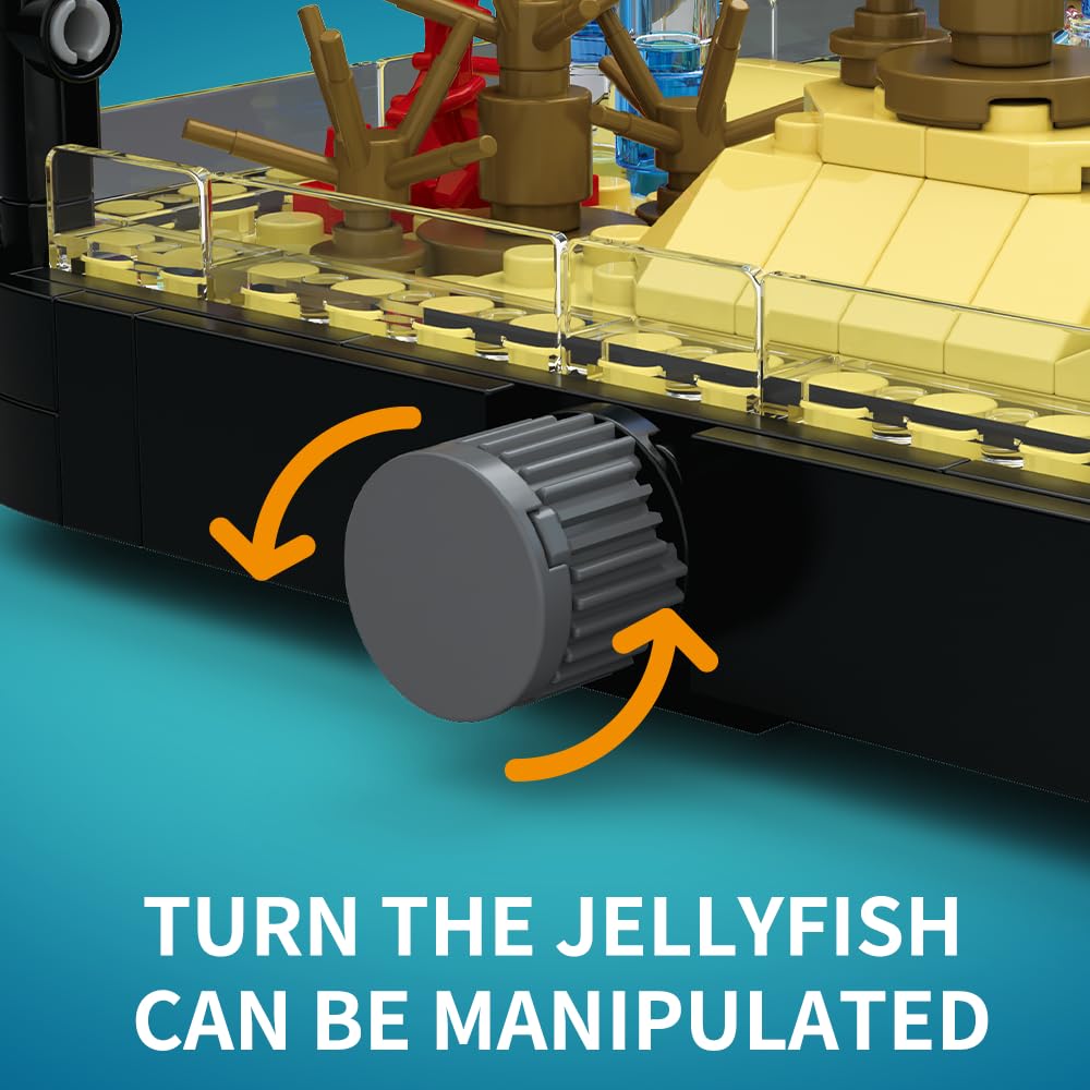 NETEHU detachable background panel creates a customizable underwater backdrop