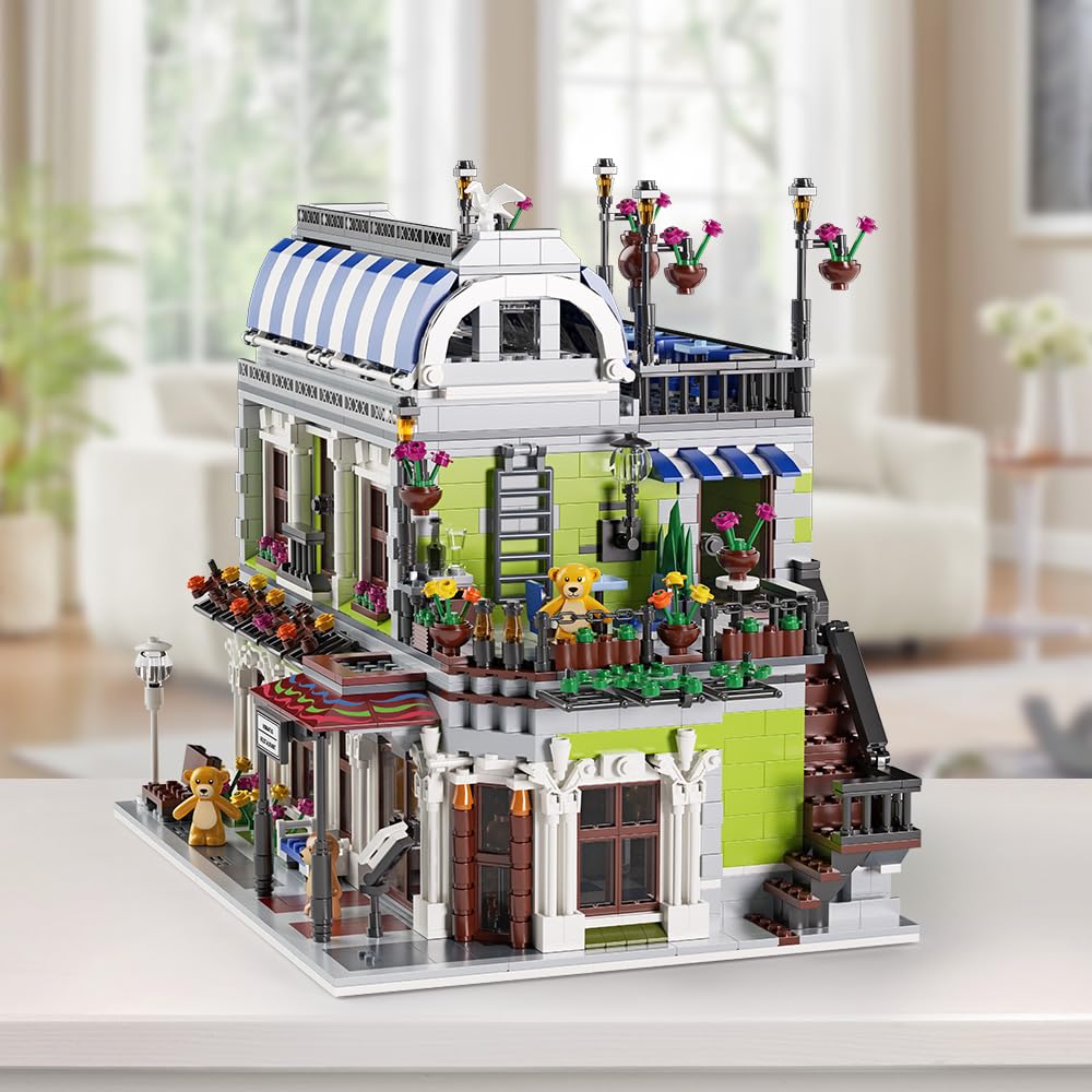 NETEHU three-level restaurant layout shows dining, lounge, and balcony areas for immersive play