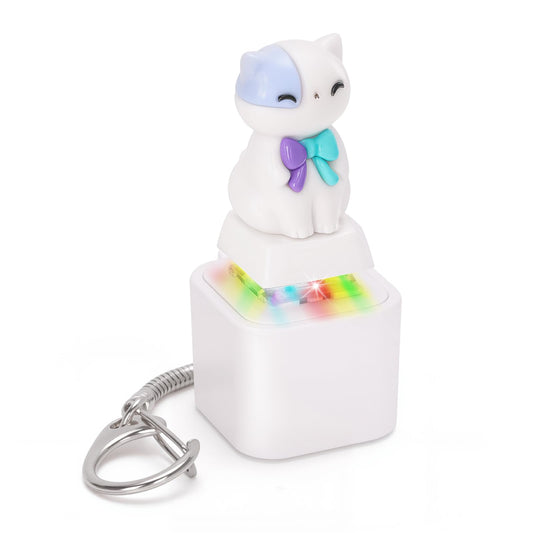 Netholid cat keyboard fidget with meow sound for desk stress relief