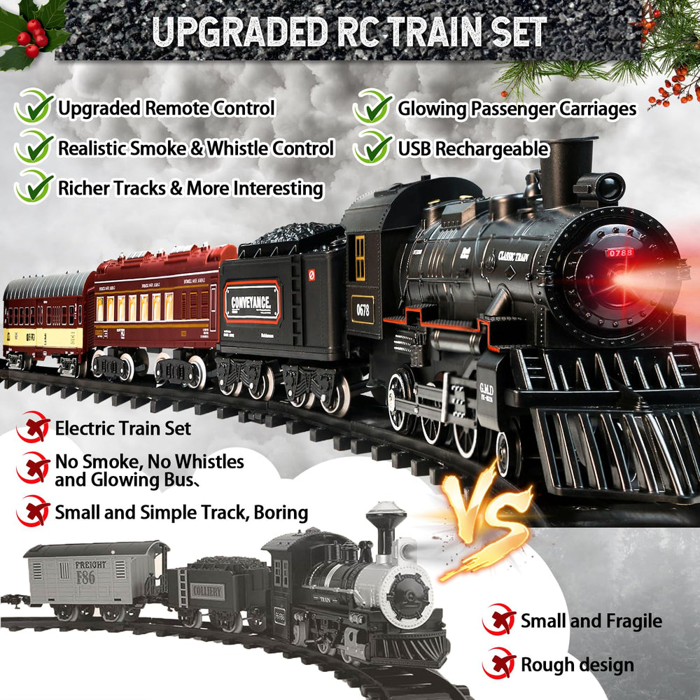 NEUBSAW passenger carriage lights enhance nighttime play