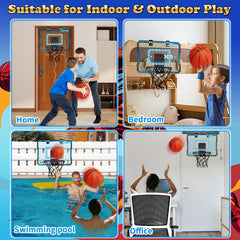 Easy-door mounting system for fast installation and space saving.