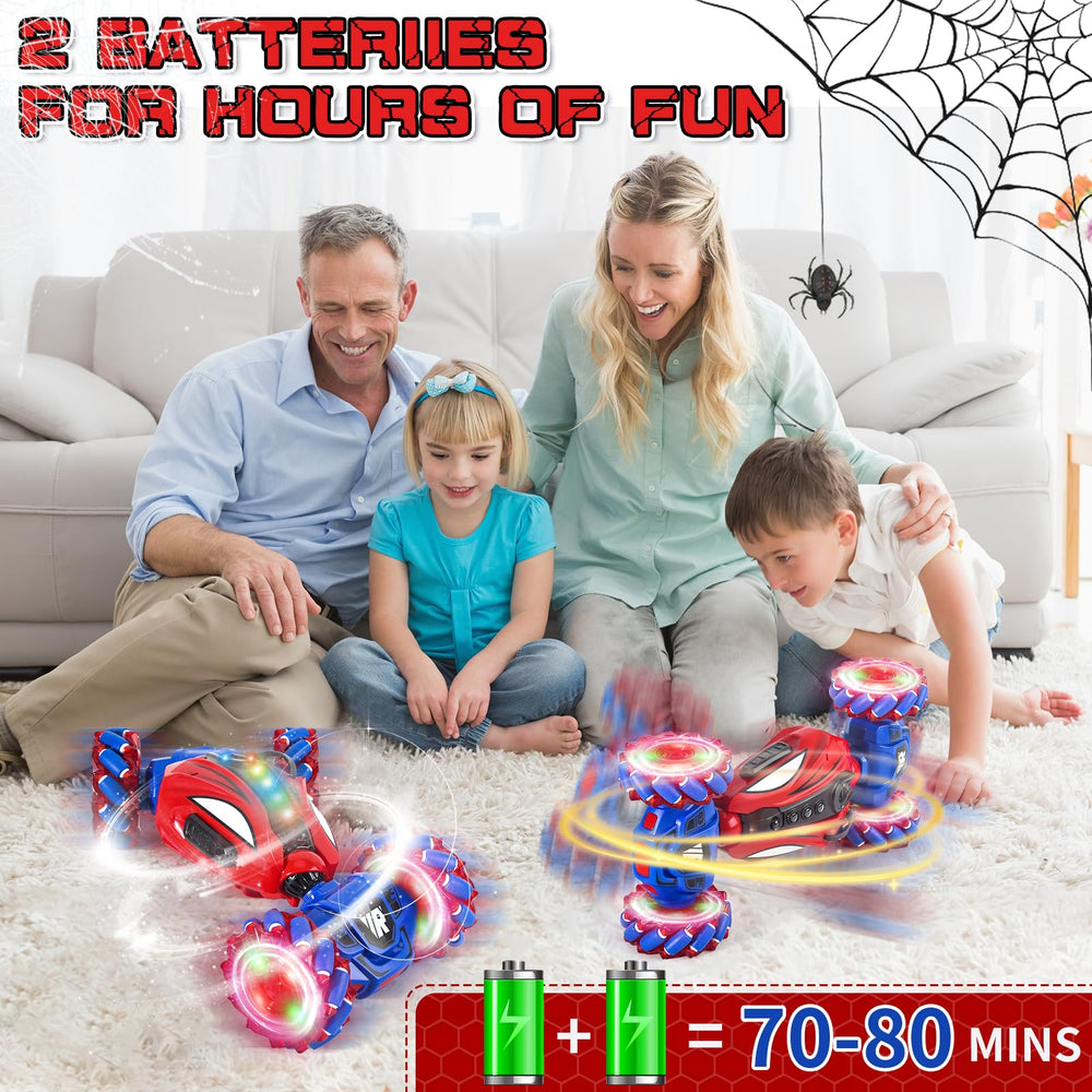 NEUBSAW Spider remote car top view demonstrates compact, easy-to-handle design