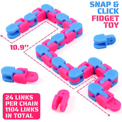 Neureyte Wacky Tracks 23 color styles bright mix for visual stimulation during play