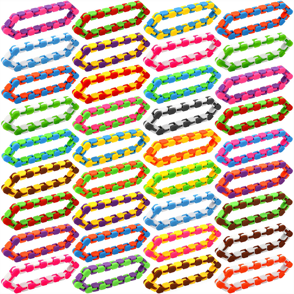 Neureyte Wacky Tracks 46-pack open chain for engaging sensory play and focused calm