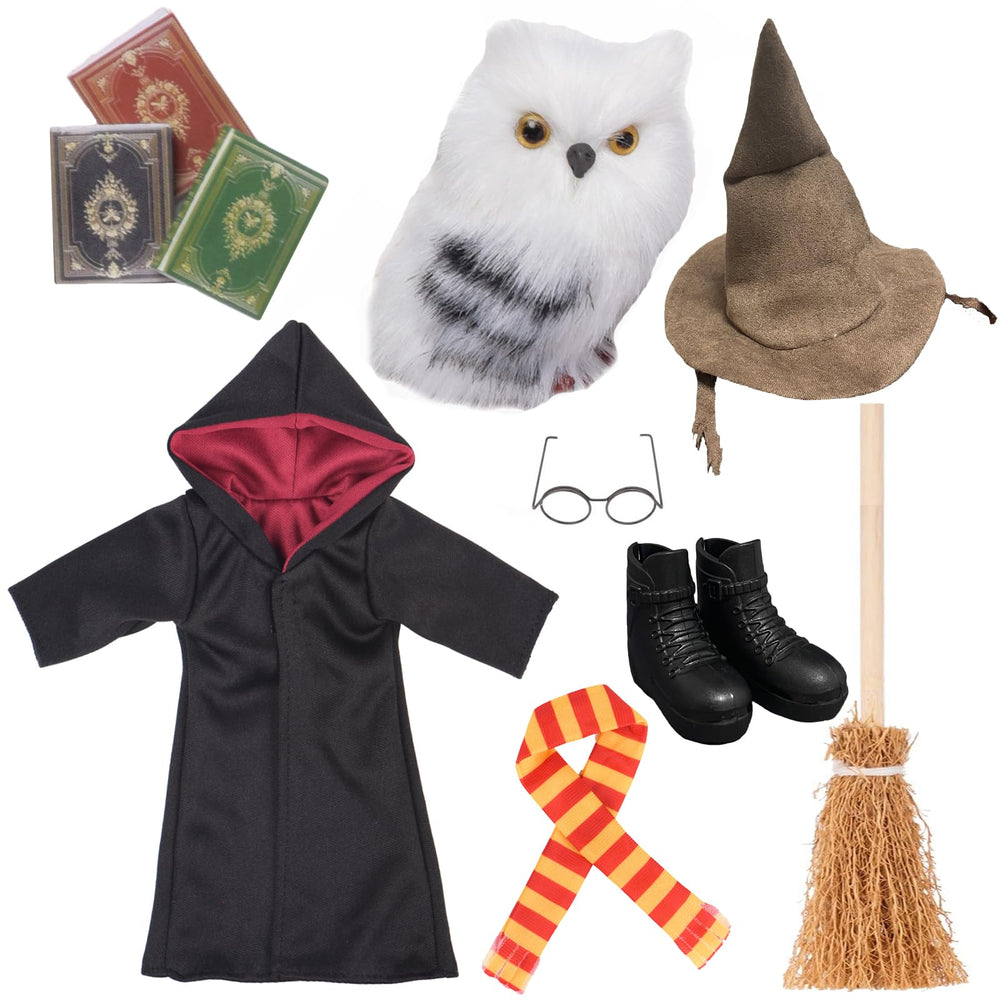 NEVGVUP Wizard Elf robe close-up for imaginative play and festive displays.