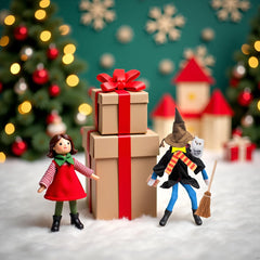 NEVGVUP Wizard Elf scarf close-up invites cozy dress-up moments.