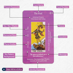 Nevkha tarot guidebook with meanings supports confident interpretations.