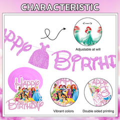 NEW BARLEY princess hanging swirls add whimsical ceiling decor.