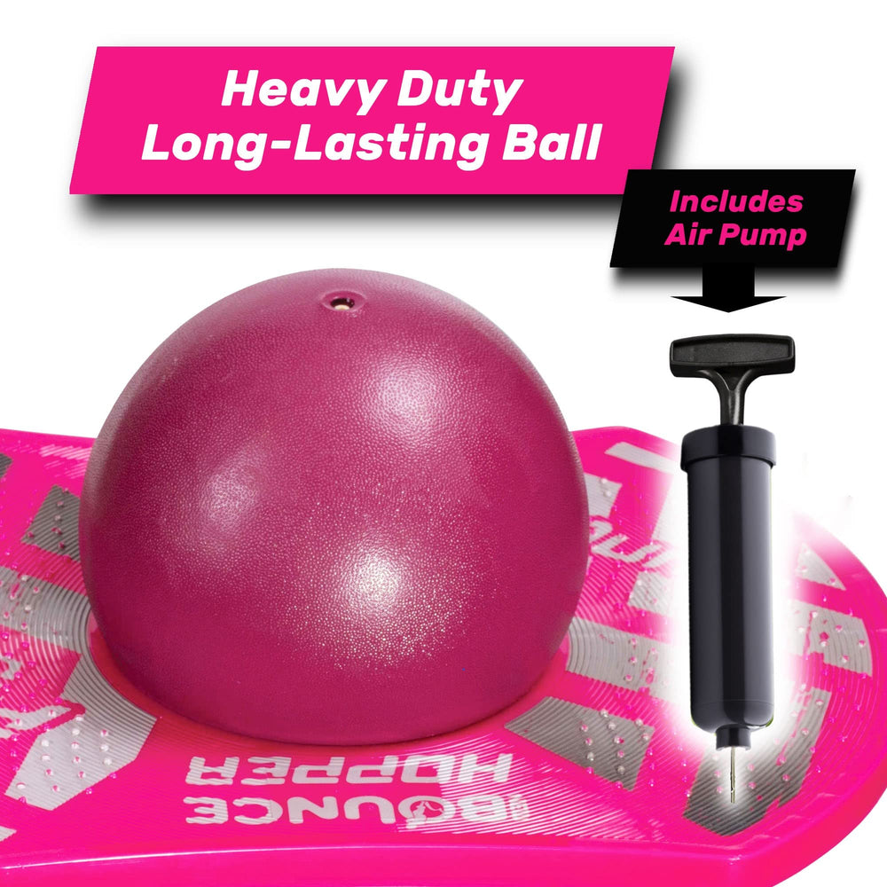 New Bounce Pogo Ball color options for family fun and easy sharing.