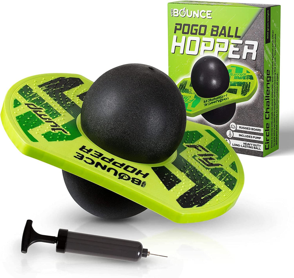 New Bounce Pogo Ball setup deck ready for quick outdoor play.