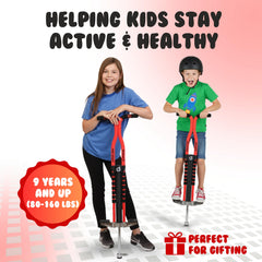 New Bounce Pogo Stick Kids age 9 plus suitable for bigger players.