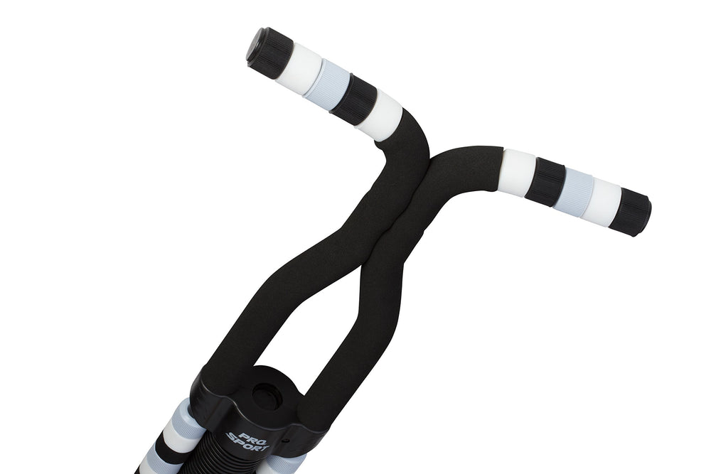 New Bounce Pro Sport handles on foam grip for secure, comfortable holds