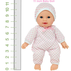 The New York Doll Collection easy-clean design for quick maintenance.