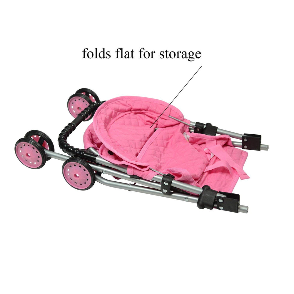 The New York Doll Collection No Tear Fabric lasts through daily dressing up and playtime.