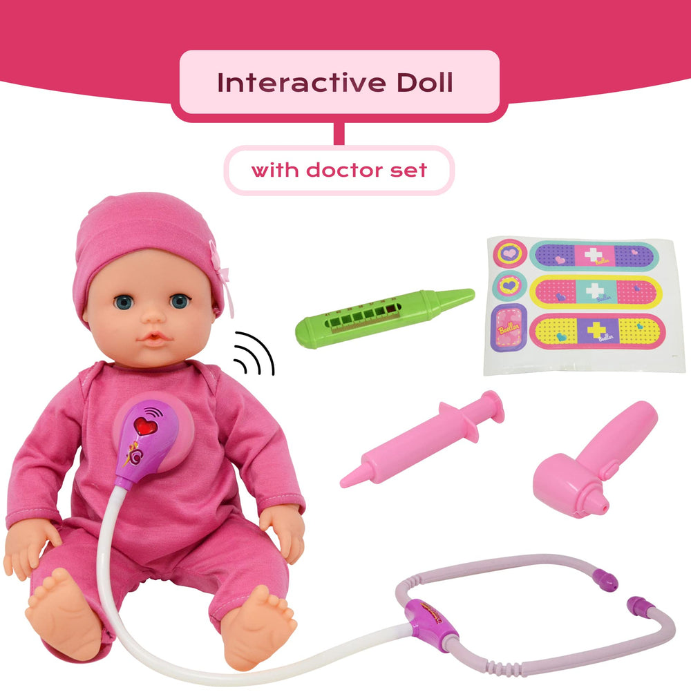 Open and sleeping eyes doll fuels lifelike care pretend play