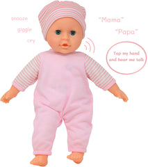The New York Doll Collection plastic syringe adds safe play injections for nurturing scenarios.