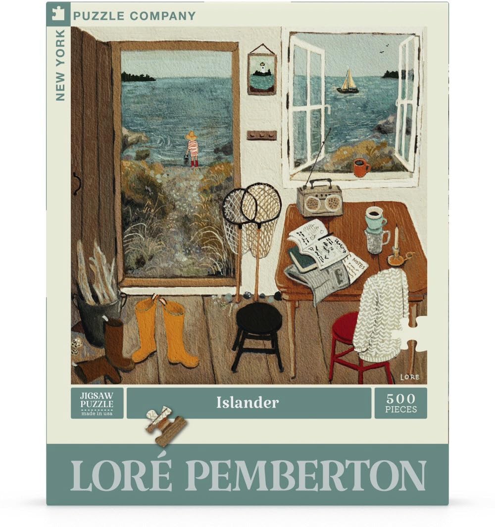 Lore Pemberton Islander nature scene detail illustrating calming nature-inspired puzzle moments.