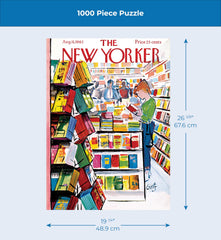 New York Puzzle Company Made in the USA label indicates quality and local production.