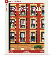 New Yorker Hot Dogs artwork by Mark Ulriksen offers vibrant colors for vivid game nights.