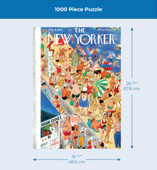 New York Puzzle Company palm trees and tide—bright scenery to inspire evening play.
