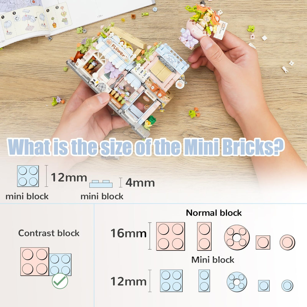 NEWABWN Color instruction guide supports easy assembly and color coordination.