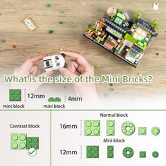 NEWABWN Street View Tea Shop assembly guide supports easy, satisfying building sessions.