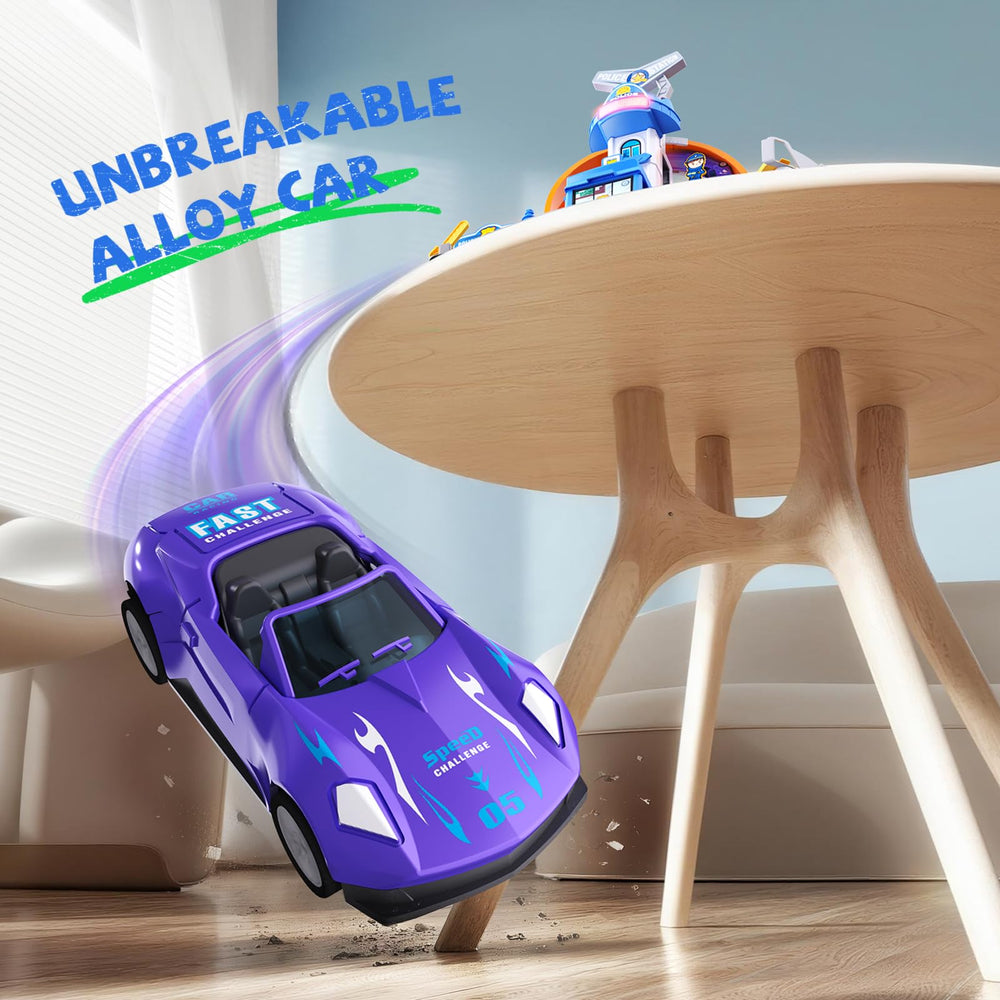 NewBandMo adjustable-height track with three levels expands play options