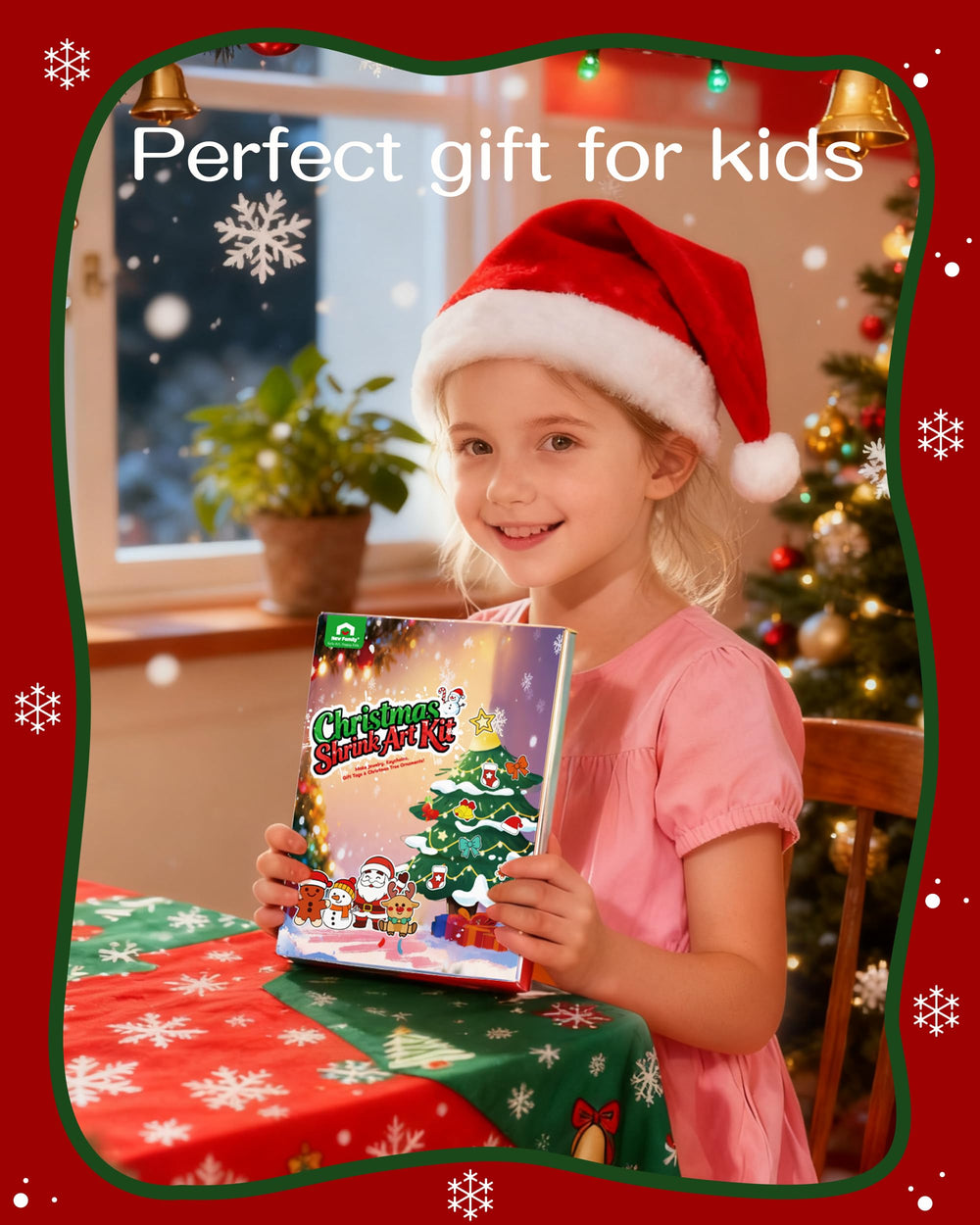 NewFamily bake-and-flatten process creates sturdy Christmas decorations.