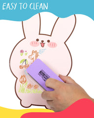 NewFamily compact chalk board for on-the-go art and easy cleanup
