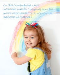 NewFamily chalk gift idea for birthdays and parties encouraging creativity