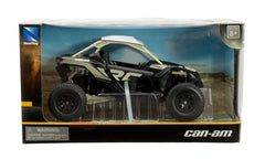 NewRay Can-Am Maverick X3 XRC Turbo tan close-up detailing for authentic model enthusiasts.