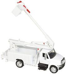 NewRay International 4200 service truck white front view showcases durable diecast realism