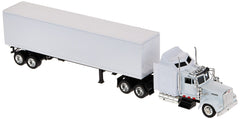 NewRay Kenworth W900 plain white exterior front view for display-ready styling
