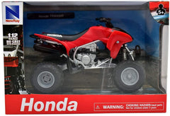 NewRay TRX450R red box display promotes safe and stylish presentation