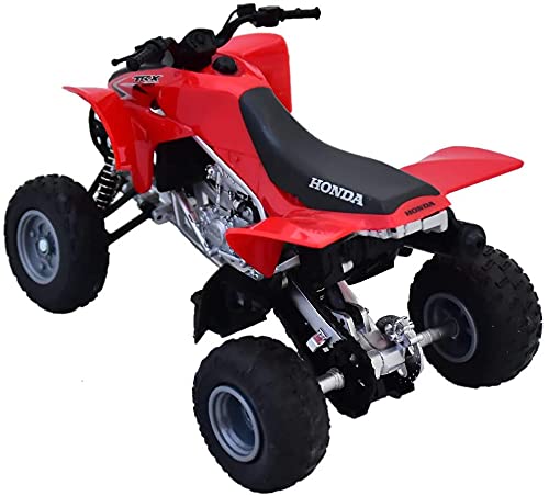 NewRay TRX450R red side profile showcases authentic detailing for fans